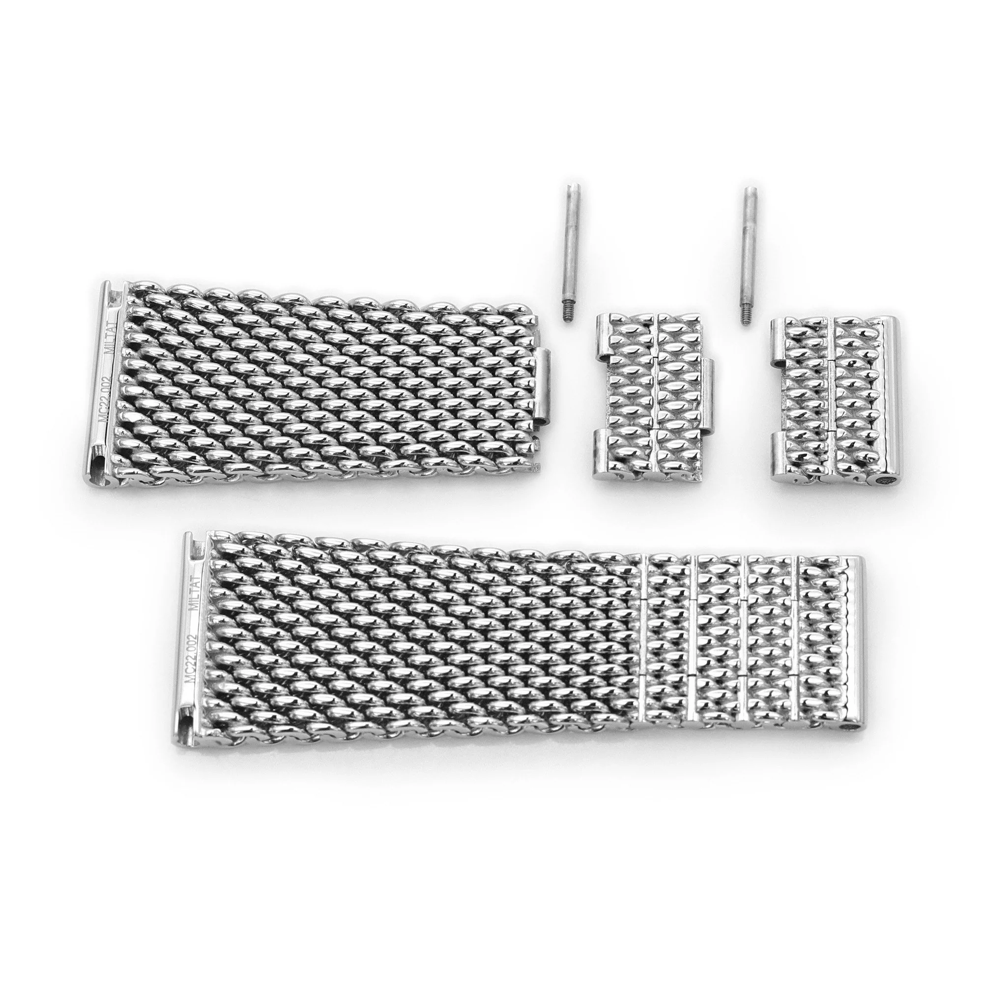 22mm stainless steel mesh watch band hotsell