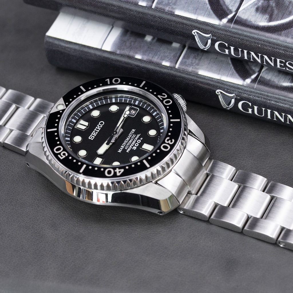 Super-O Boyer watch band for Seiko MM300  Ratchet Buckle