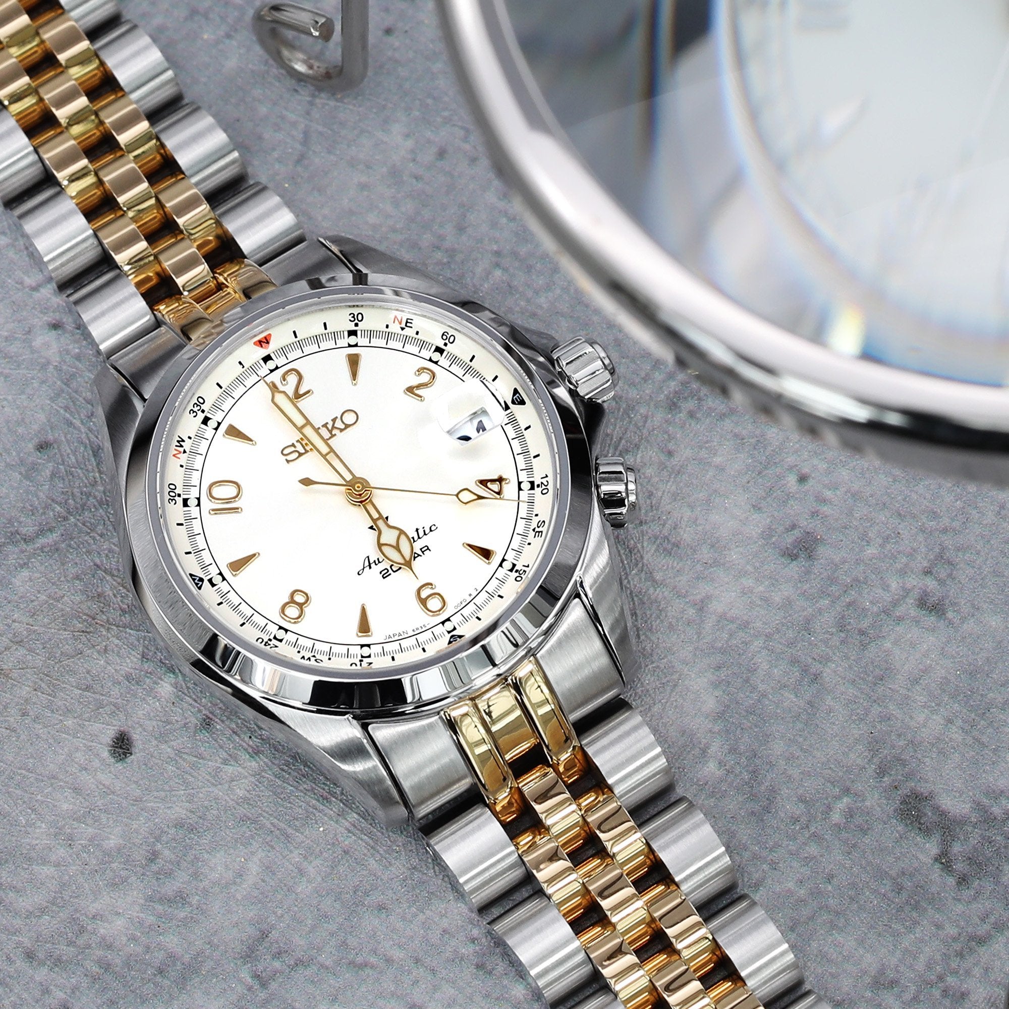 Seiko alpinist shop jubilee two tone
