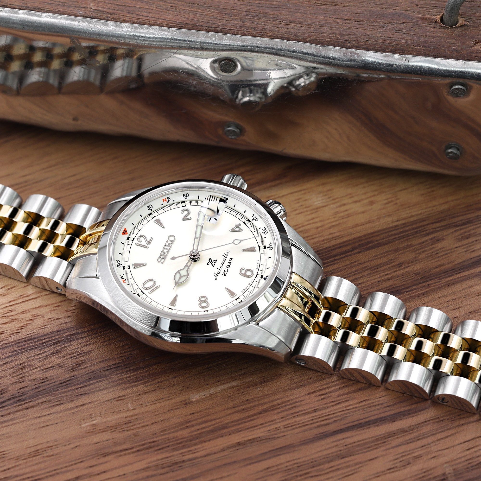 Seiko alpinist jubilee two tone online