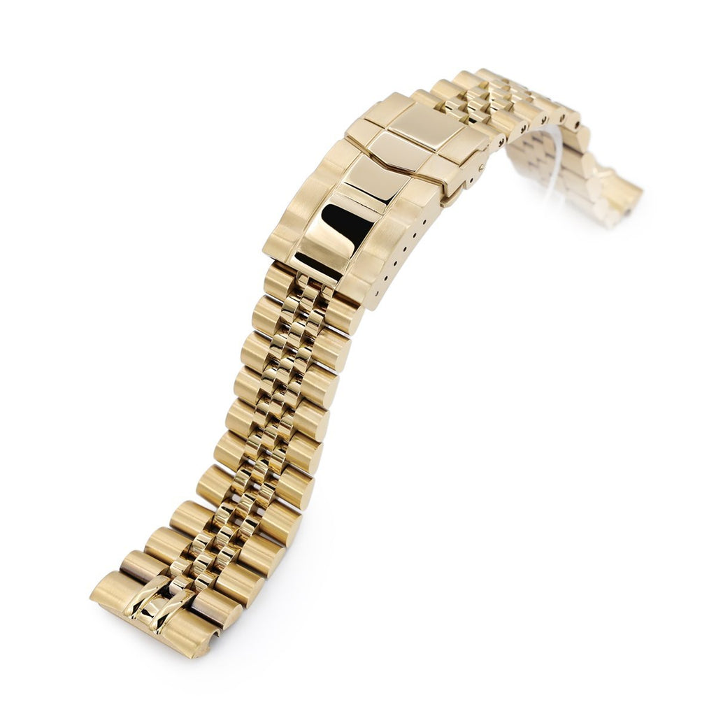 Super-J Louis 316L Bracelet for Seiko Gold Turtle