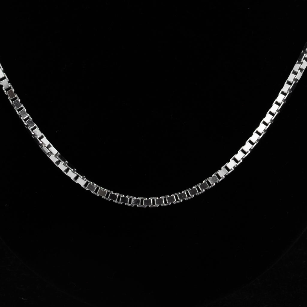 2mm 925 Sterling Silver Box Chain