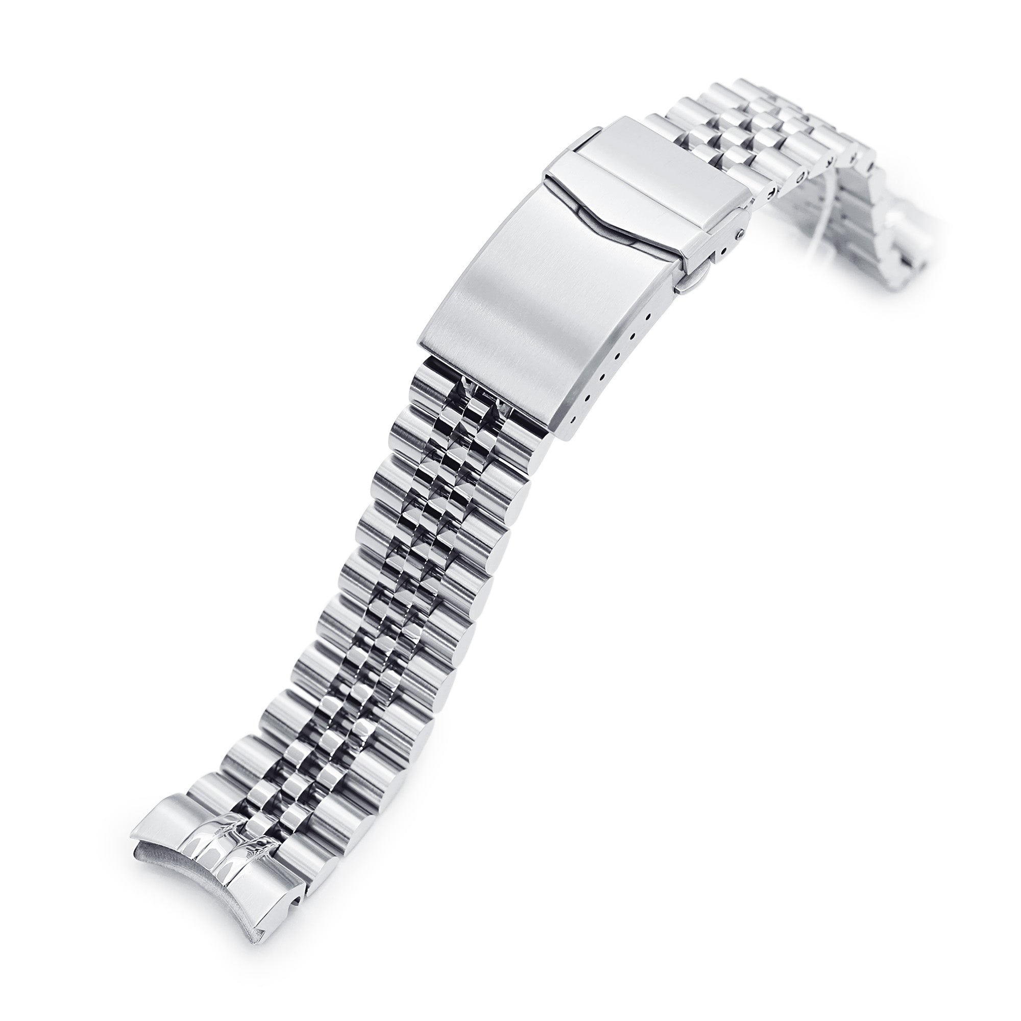 22mm Super-J Louis Stainless Steel Watch Band Straight lug