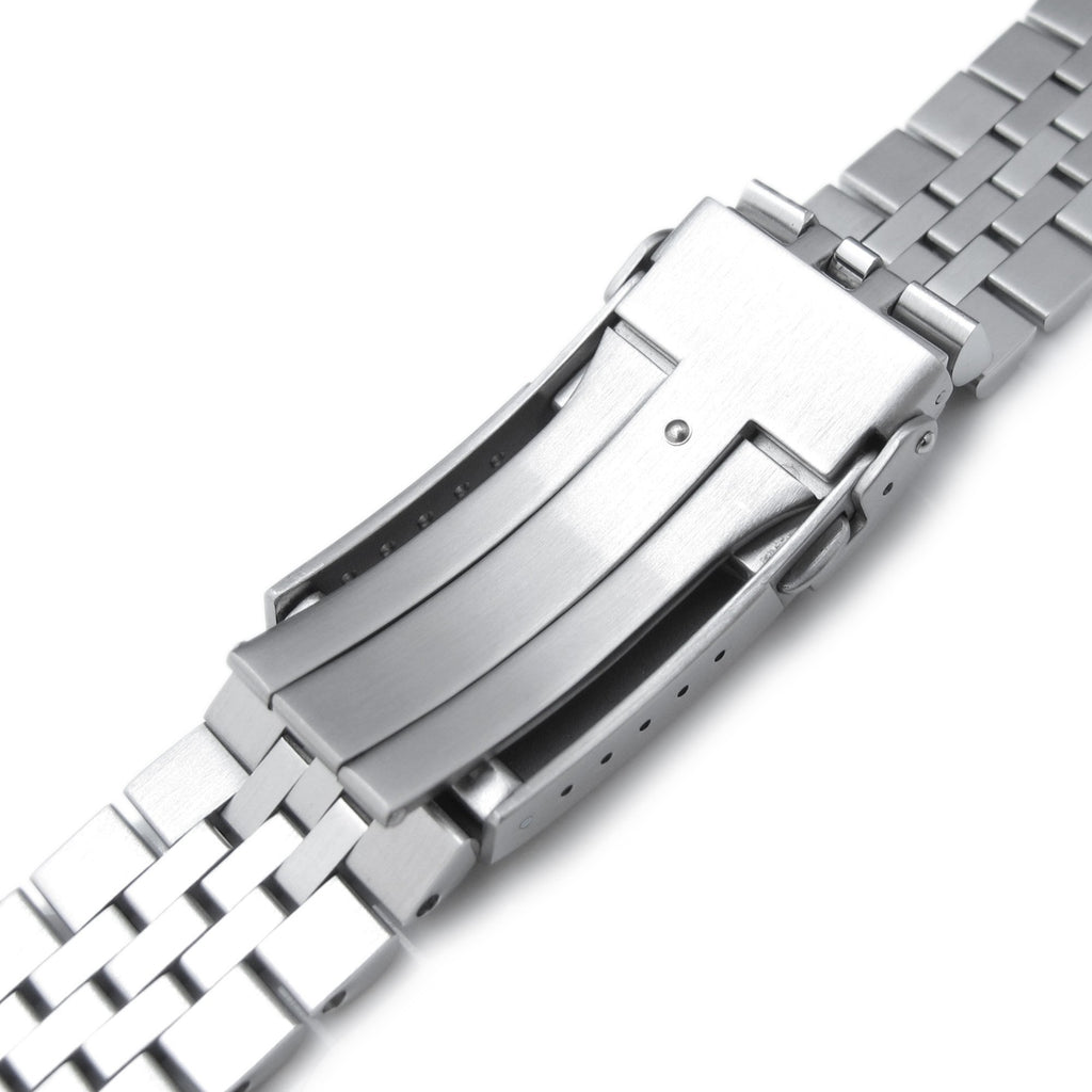 Super-J Louis 316L Stainless Steel Watch Band for Seiko 5