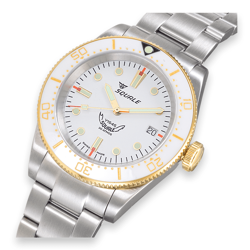 Squale 1545 White Bracelet