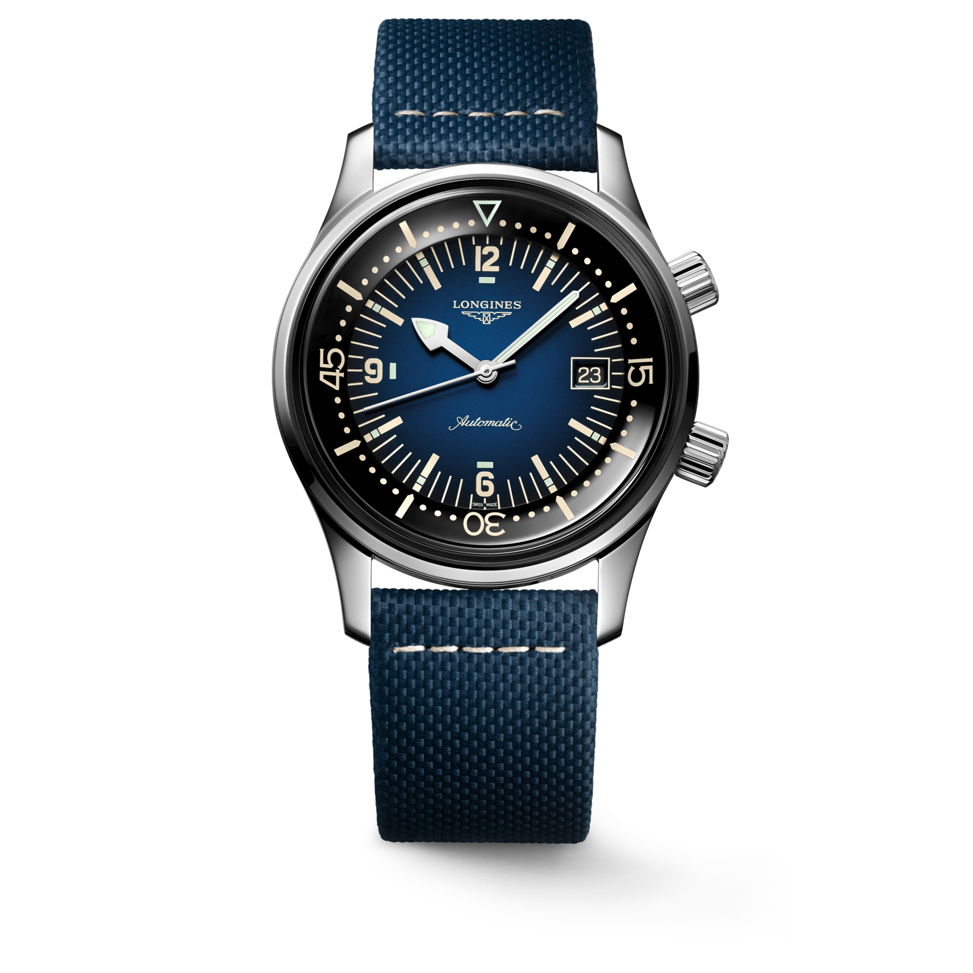 THE LONGINES LEGEND DIVER WATCH L3.774.4.90.2 Russell Jewellers