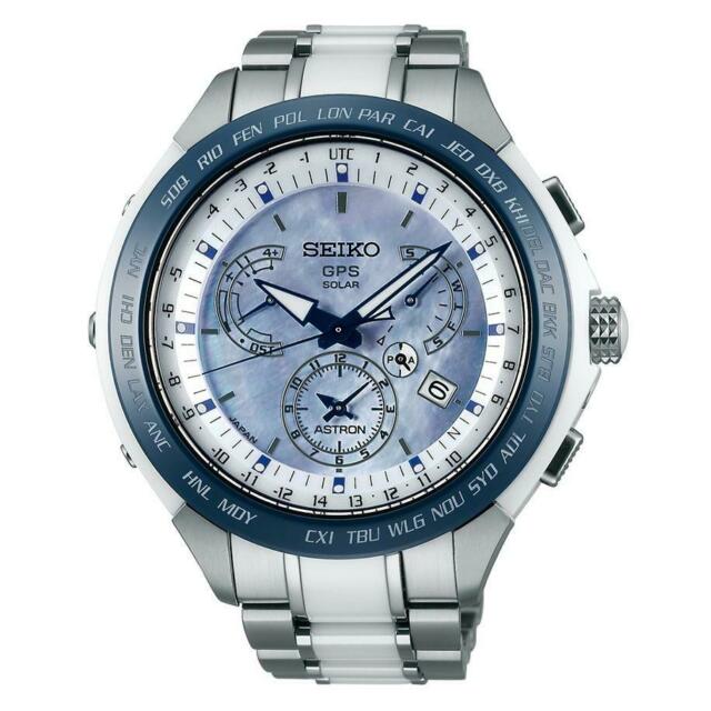 Seiko New Astron GPS Solar 3X62 blue Dial Watch SSJ023