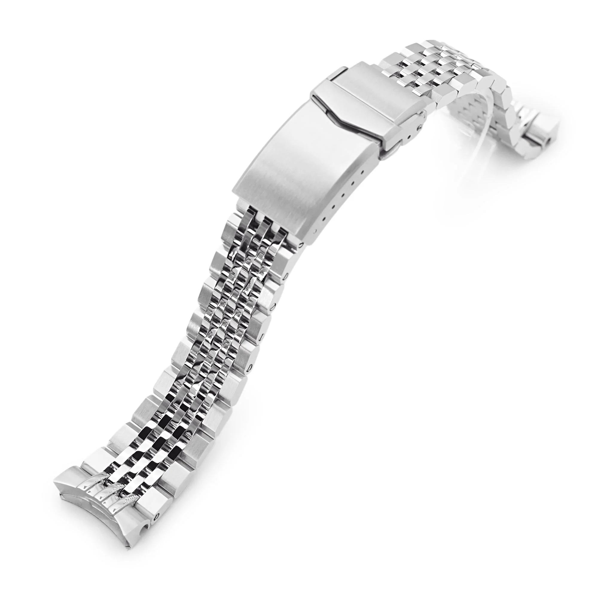Strapcode Stainless Steel ANGUS Jubilee Bracelet for Seiko Baby