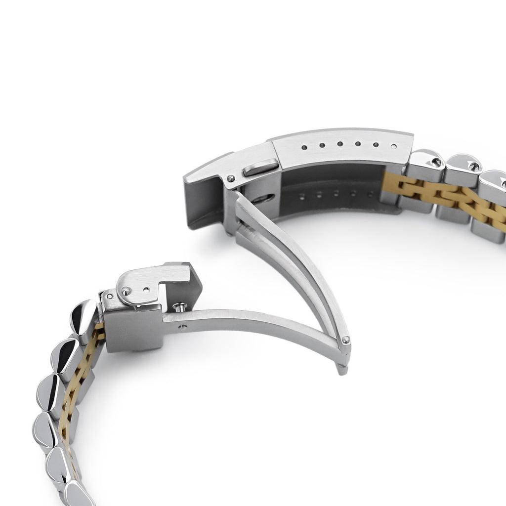 Super-J Louis 316L Two Tone for Seiko 5 Sports SRPD