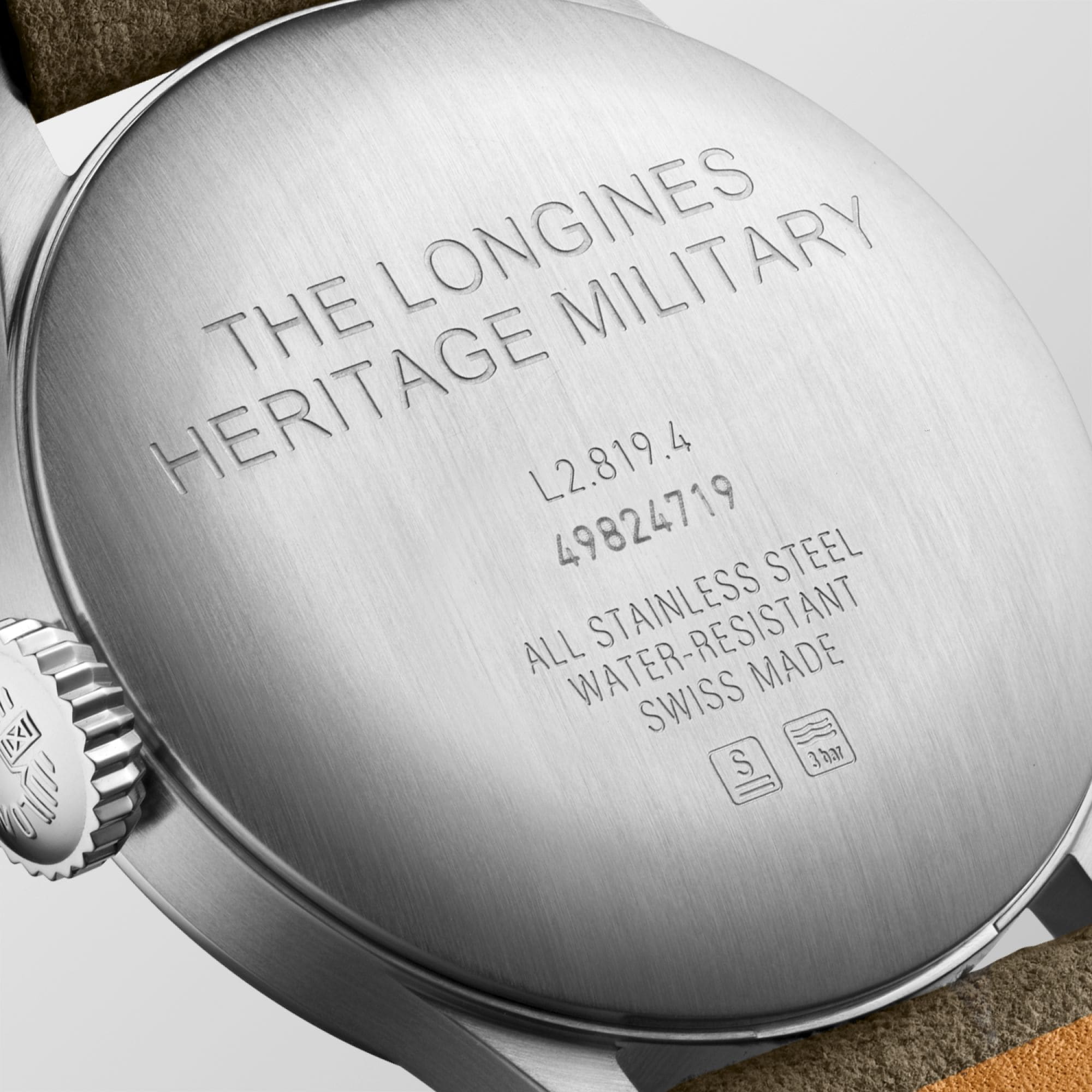 Longines water resistant outlet